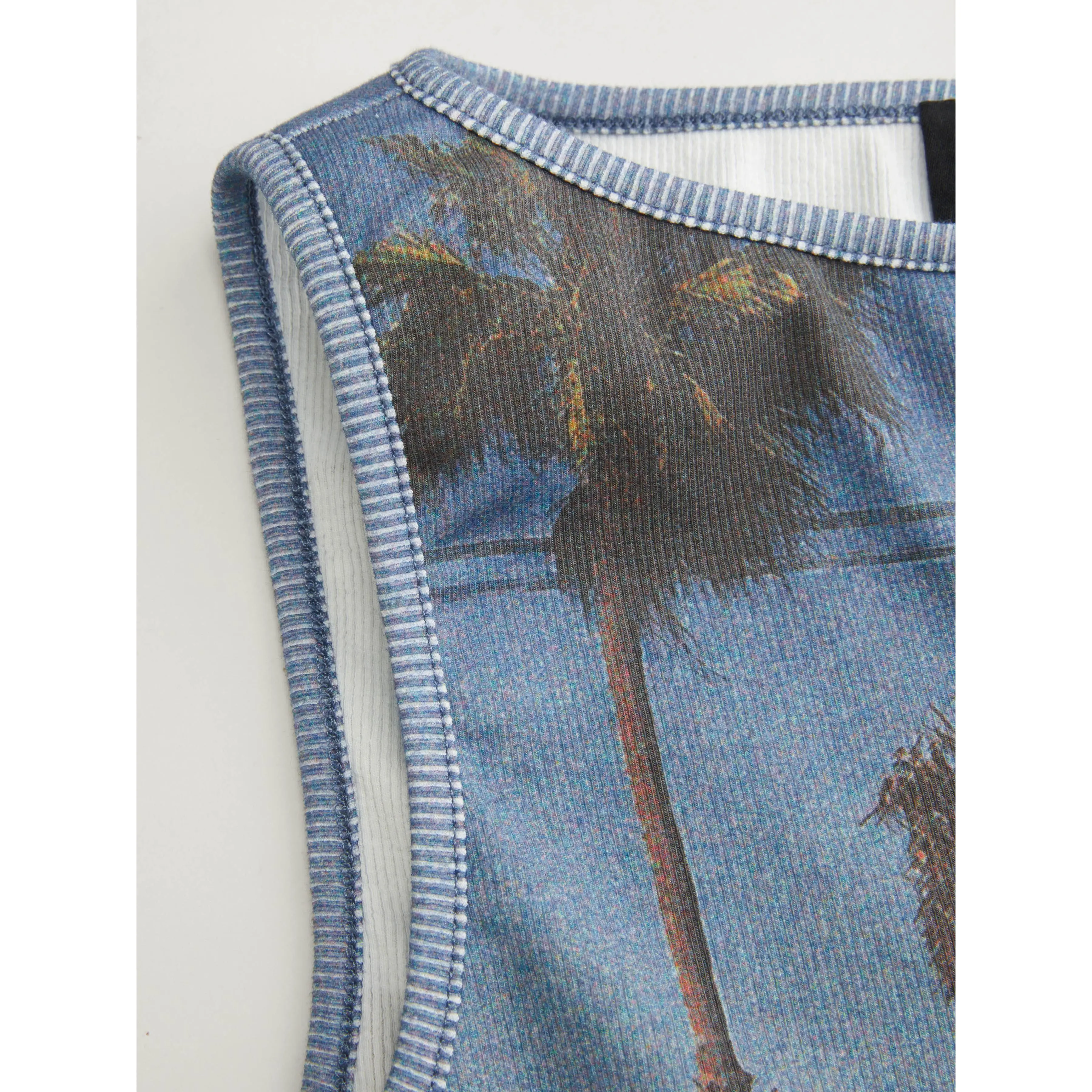 Cider Cotton-blend Boat Neck Graphic Tank Top SummerWins - TikTok Shop