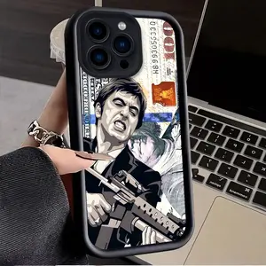 T-Tony M-Montana S-Scarface Case for iPhone 17 Air 16 15 14 13 12 11 Pro Max Plus SE Liquid Soft Silicone Back Cover