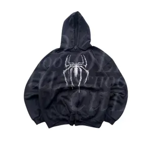 Vintage Spider 90s Hoodie/Sweatshirt/T-Shirt, Halloween Hoodie, For Men/Women - Unisex Style, 100% Cotton, Pullover unisex hoodie