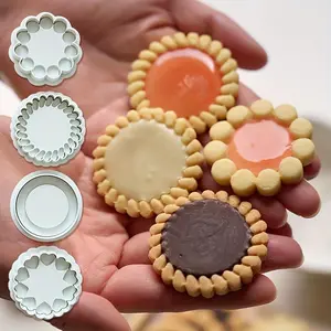 Vintage Cookie DIY Gift Box Set, Classic Biscuit Molds & Valentine Chocolate Making Tools, Easy Jam Cheese Sandwich Treats Kit
