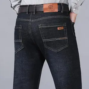 Men Classic Jeans Jean Homme Pants Men Men Mannen Soft Black Biker Male Denim Overalls Mens Pants Size 32-38