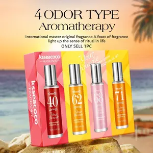 Portable Roll-On Perfume Set for Women, Sweet Romantic Essential Oil with Floral and Caramel Vanilla Scent, Ideal Valentine's Gift and Travel Essential, Floral Scents Perfume, Flavored Fragrance Bundle, Perfume Vanilla Aroma