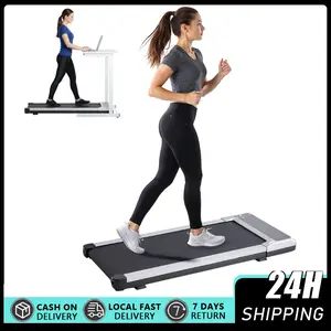 Walking Pad Treadmill for Home - Under Desk Treadmills Mini Portable Walking Running Machine Slim Compact Motorized Electric Treadmill with Adjustable Speed Remote Walking Pad Treadmill – Compact & Portable Walking Pad, Quiet Operation