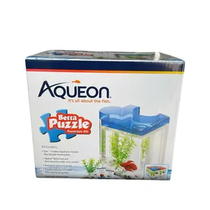 Betta Fish Tank - Water Play Toy with Water, Aquatic Food & Fish for Children