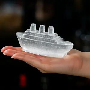 Titanic Shaped Silicone Ice Cube Molds for Drinks