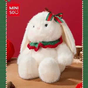 MINISO Tani Rabbit Sitting Plush – Cute Bunny Toy, Soft Plush Material, Room Home Decor, Perfect Huggable Size, Ideal Gift for Easter