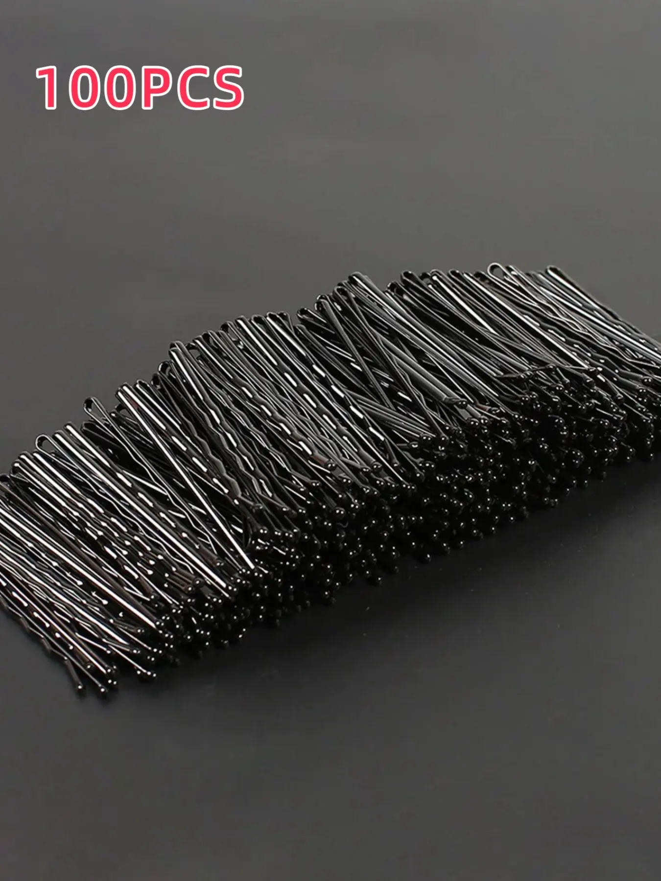 2-Inch Reusable Invisible Non-Slip Wave Bobby Pins, Anti Slip Clips, 100 Pcs Bulk with Storage Box, Hair Accessories for Women, Stylish & Practical
