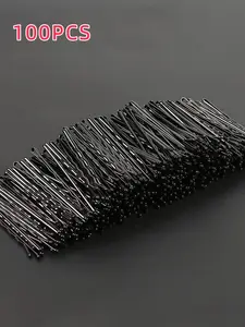 2-Inch Reusable Invisible Non-Slip Wave Bobby Pins, 100 Pcs Bulk with Storage Box, Hair Accessories for Women, Stylish & Practical