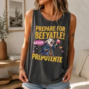 Prepare for Beeyatle Prepotente Vintage Tank Top, Special Boy Prepotente Comfort Shirt, Dungeon Crawler Carl Merch Gift