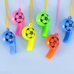 100pcs World Cup Football Whistles, Cheerleading Rally Whistles, Birthday Party Props, Bar Blowing Horns, Sports Event Supplies