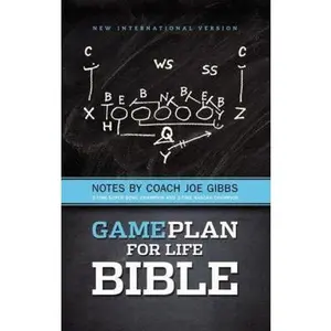 USED-NIV, Game Plan for Life Bible, Hardcover: Notes by Joe Gibbs by Gibbs, Joe (Hardcover)