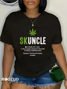 100% Cotton Skunkle weed smoker, funny weed marijuana T-Shirt
