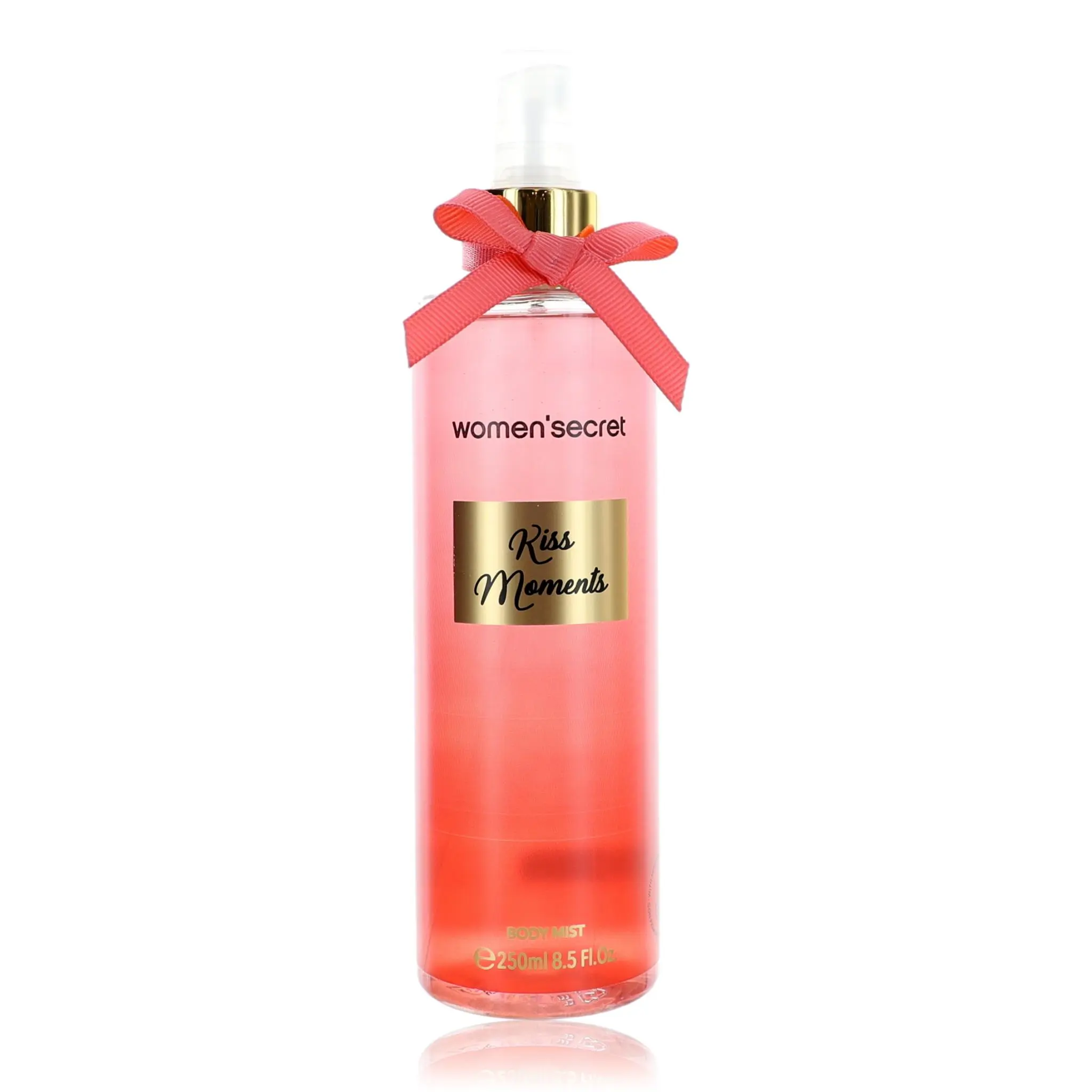 Women's Secret Kiss Moments Body Spray, 8.5 fl. oz. (250 ml) - Spain Origin, 6-Piece Convenient Box Set, Enhances Natural Fragrance (116983), Womens Secret