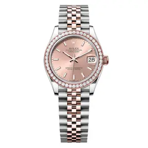 Rolex Datejust 31 278381RBR Two-Tone Everose Gold Factory Diamond Bezel Pink Dial WHP041468