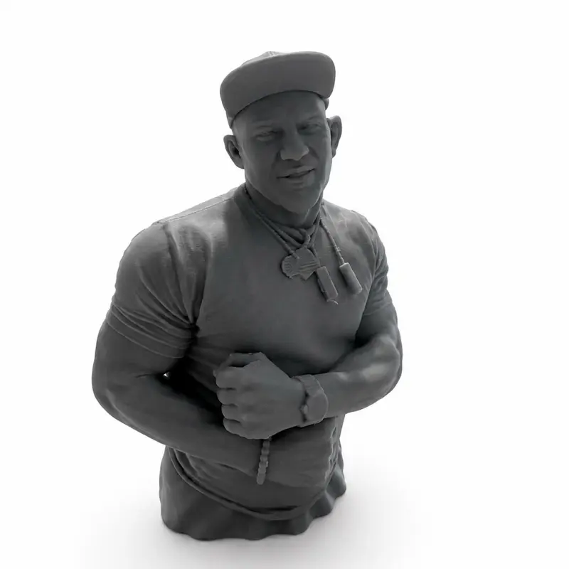 IGBMN Dustin Poirier Inspired Bust | 3D Printed MMA Collectib