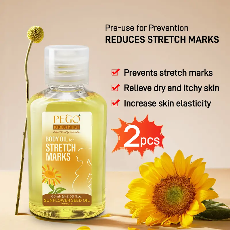 Body oil for women and Pregnancy,Massage oil for pregnant women,Prevent and reduce stretch marks,Prevent wrinkles on hands, legs, and body