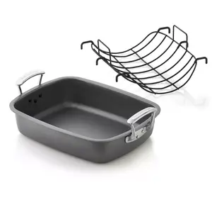 Food Network 17-in. Nonstick Roaster with Rack