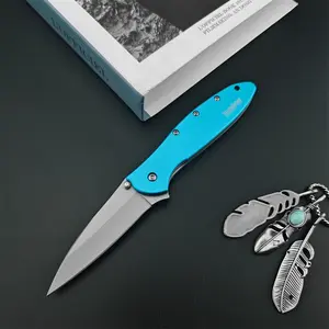High-Quality Multifunctional Outdoor Folding Knife, 8cr13mov Blade, Aluminum Alloy Handle, Portable Hiking Camping Tool, Gift, Folding Pocket Knives