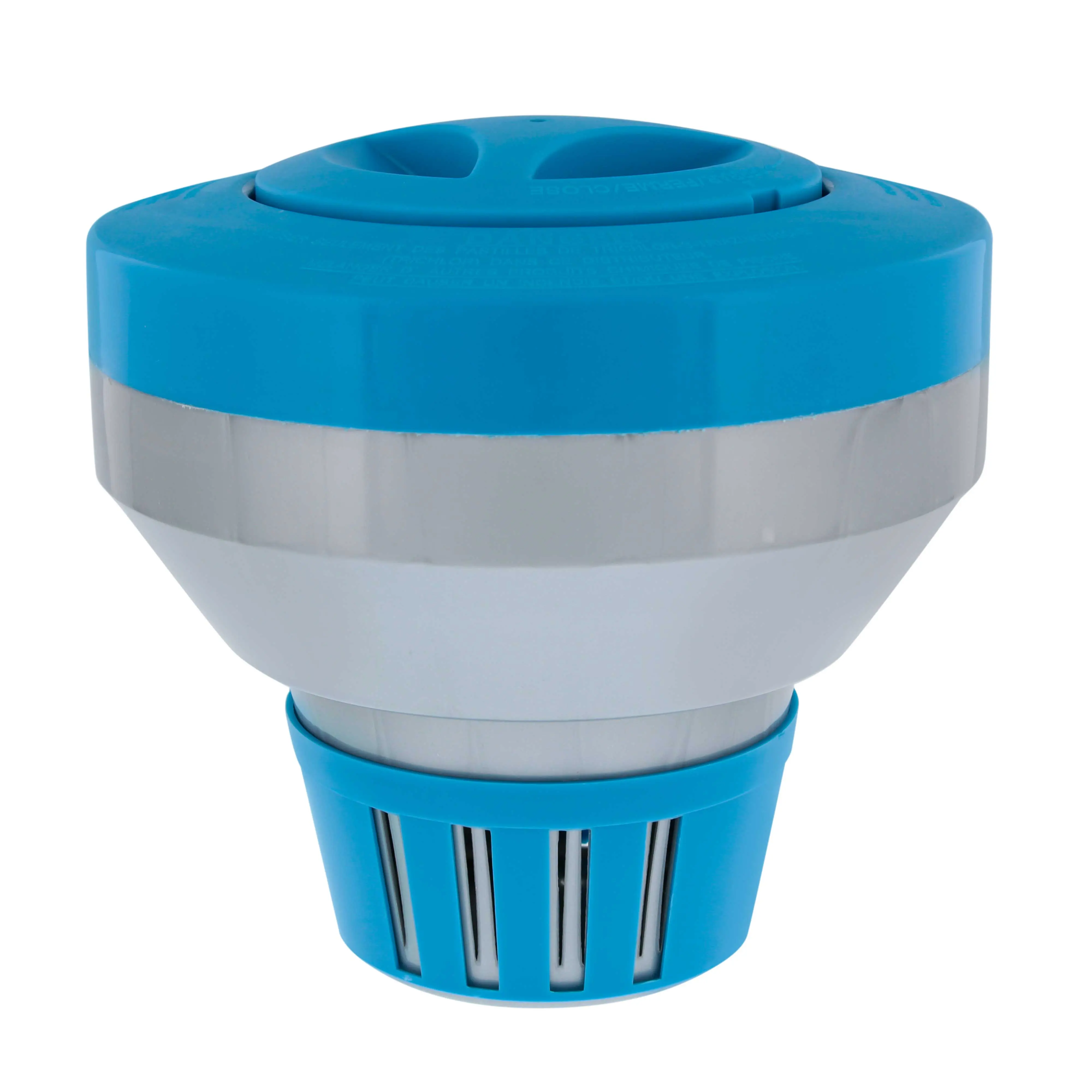Deluxe Pool Chlorine Floater Dispenser - 3" Tablets, 7" Diameter - Inground & Above Ground Swimming Pools, Large Floating Chlorinator