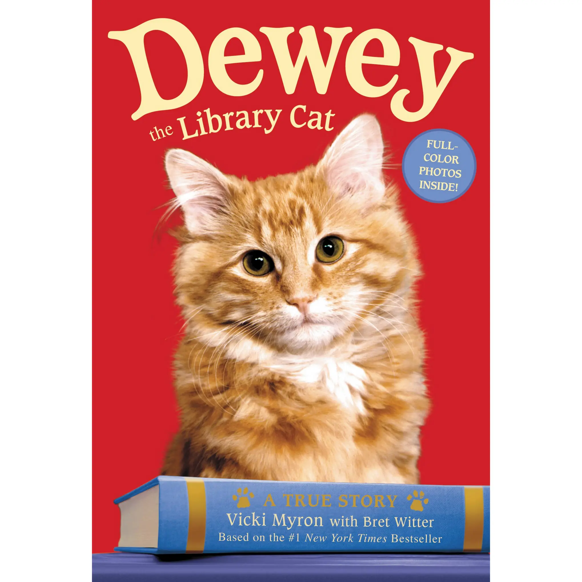 Dewey the Library Cat: A True Story by Vicki Myron, Bret Witter [Paperback Book]