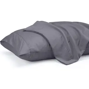 Utopia Bedding Queen Pillow Cases - 2 Pack - Envelope Closure - Soft Brushed Microfiber Fabric - Shrinkage and Fade Resistant Pillow Covers 20 X 30 Inches (Queen, Grey) Utopia Bedding