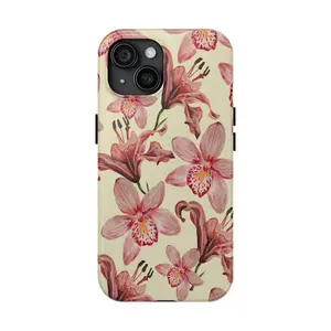 Hand Painted Flower Tough Phone Case