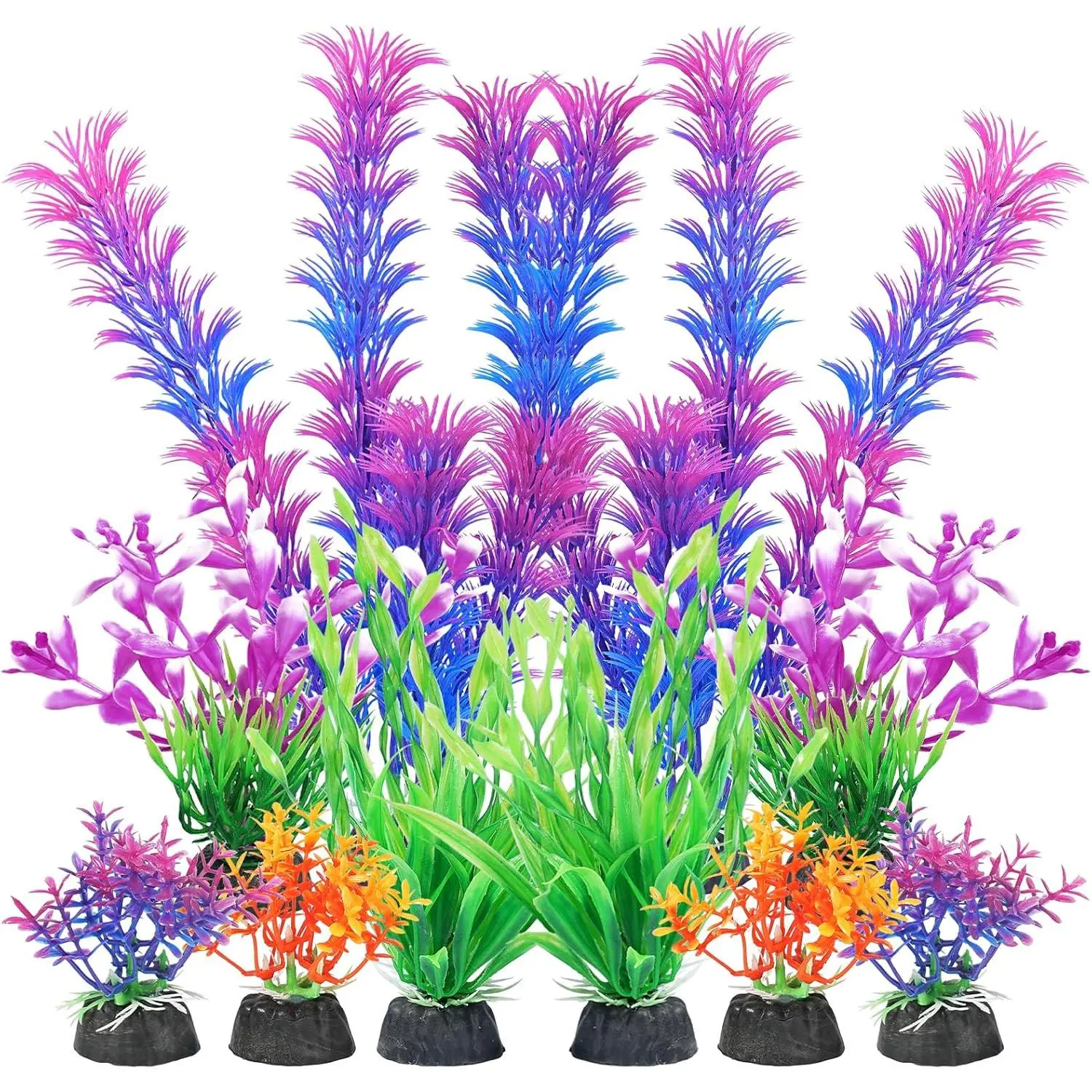 Artificial Fish  , Aquarium Decorations,  Plastic Accessories, 10 count