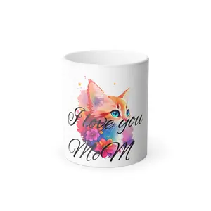 Color Morphing Mug, 11oz Ceramic Cup