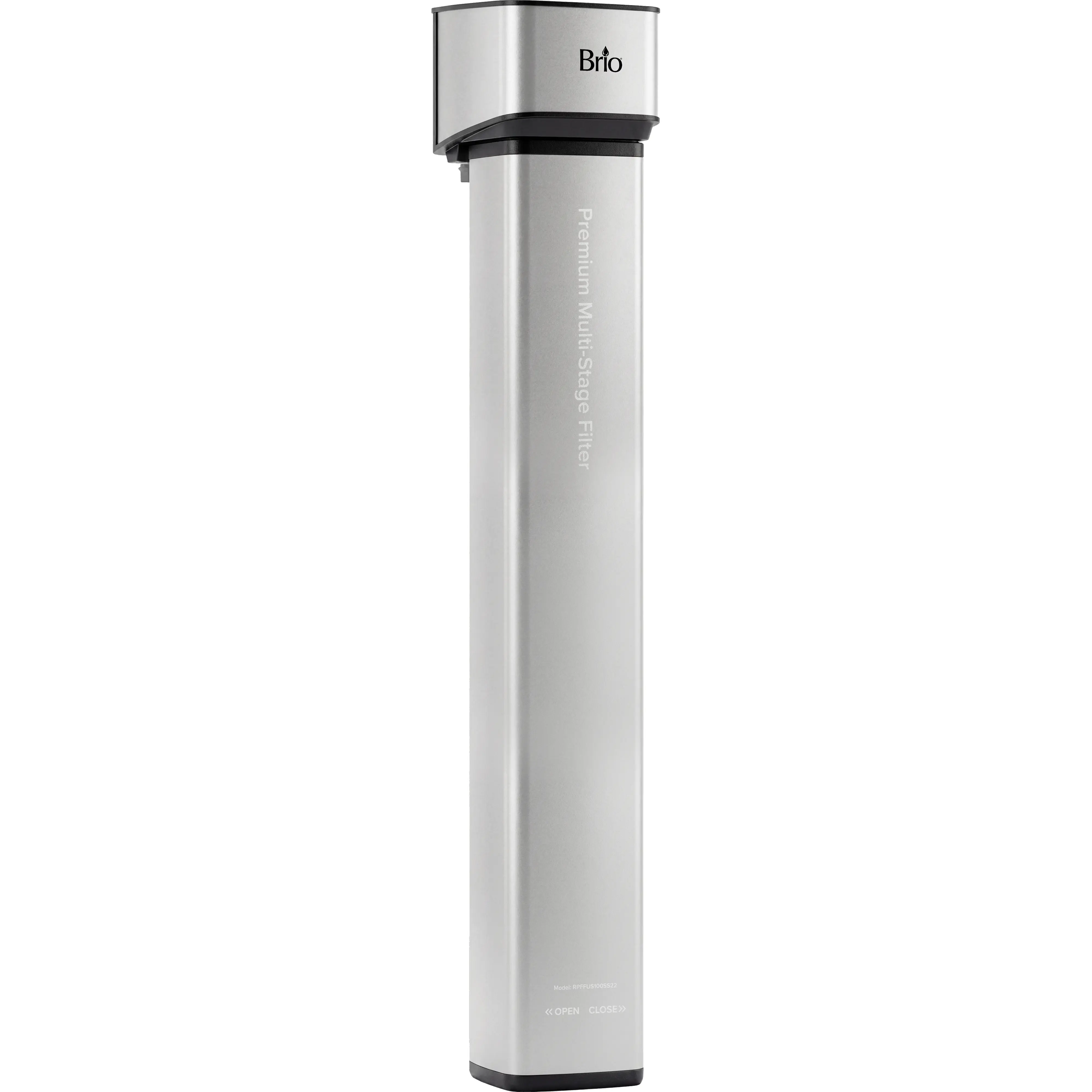 22" Compact NSF Certified Under Sink Water Filter System, PFAS-Removal Contaminant Filter, Chlorine Removal Water Filtration & Softeners, 1,650 gal Capacity, Under Sink Filter