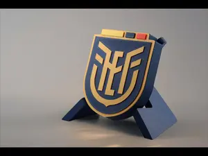 Ecuador Soccer Gift – 3D Printed Fan Collectible for Dad, Brother, or Friend