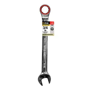 Pro-Grade  0.75 in. Ratcheting Combo Wrench