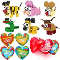 26pcs Animal Building Blocks