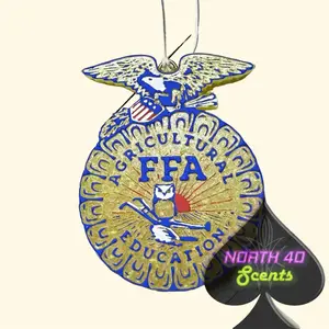 FFA Emblem Freshener for Small Spaces - Car, Lockers & More