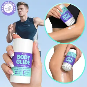 Body Glide - Anti Chafe Balm with Aloe Vera Extract , Chafing Stick for Arm, Protection During Sports & Running , For Moisturizing And Hydrating , Prevent Friction & Skin Irritation, Long Lasting | Use for thigh, arm, chest, butt, Heels-40g
