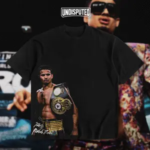 UNDISPUTED Rolando "Rolly" Romero Heavy Cotton Boxing T-shirt - The Greatest Showman Fan Apparel - Classic Pump Cover Oversized Gift - DTG Printed