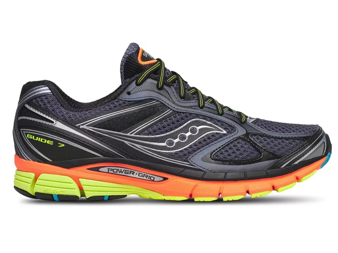 Saucony ProGrid Guide 7 Grey Multi Saucony ProGrid Guide 7 Grey Multi