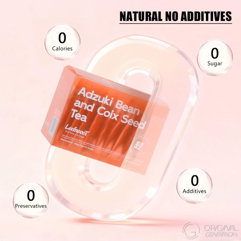 Anti Inflammation Tea Adzuki Bean And Coix Seed Tea 100g 10×10pack Red Bean Buckwheat Tuckahoe Gorgon Euryale Gardenia