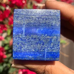 Natural Lapis Lazuli Crystal Cube