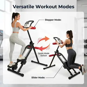 2 In 1 Stair Stepper & Ab Workout Machine - Multi-Function Trainer-Upgrade High-Efficiency Stairmaster & Ab Trainer Machine Exercise Equipment For Home Gym Exercise