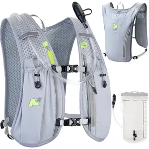Ruig Vest,Hydratio Vest 5.5L with 1.5L Water Bladder,Lightweight Hydratio Pack Water Backpack for Hikig Race