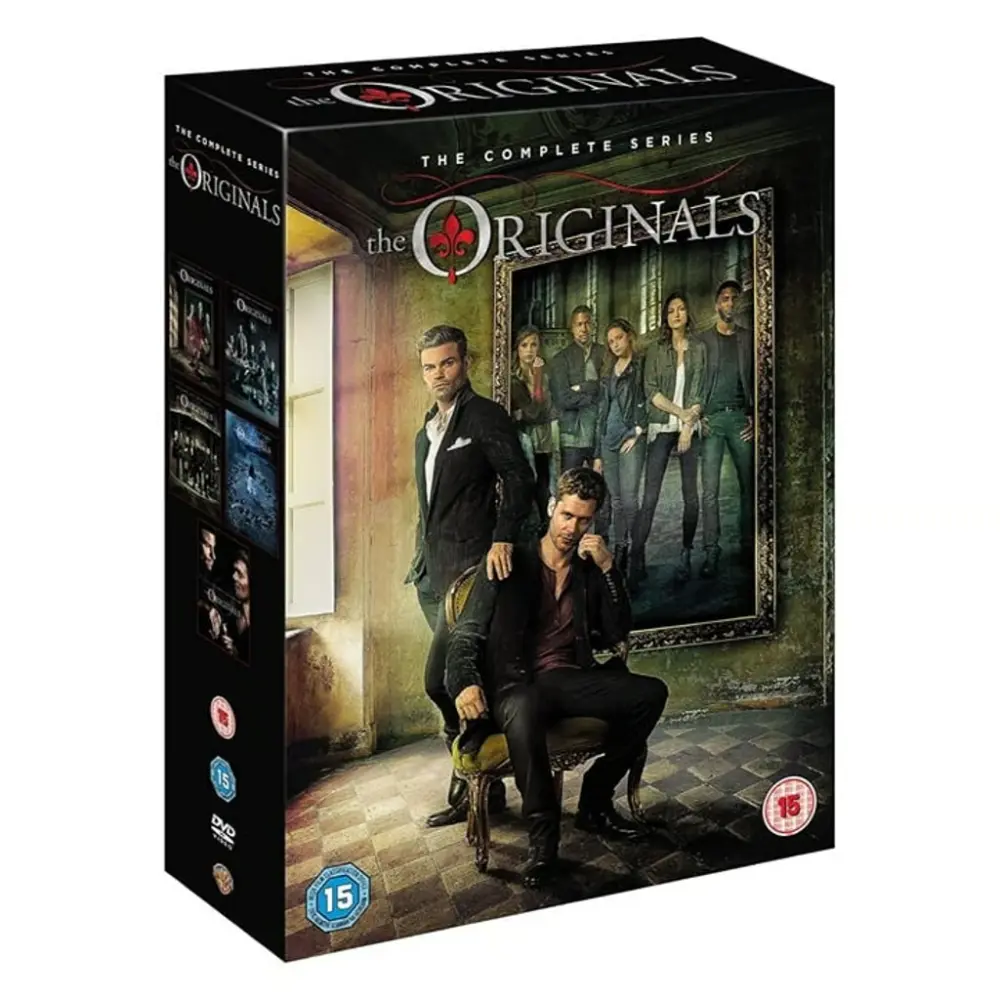 The Originals Supernatural Action Fantasy TV Series DVD Complete Seasons 1-5, 21-Disc Set, Region 2, English Language, High-Quality Video & Audio, Follow the Mikaelson Family's Vampire Legacy, Bonus Content, Must-Have for Fans of The Vampire Diaries, Thri
