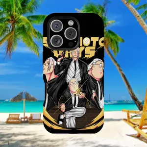 Taro Sakamoto Sakamoto Days 4 Clear & Tough Cases for Phone Protection with Shock Absorption and Scratch Resistance Matte or Glossy Finish Wireless Charging Ready Minimalist Design