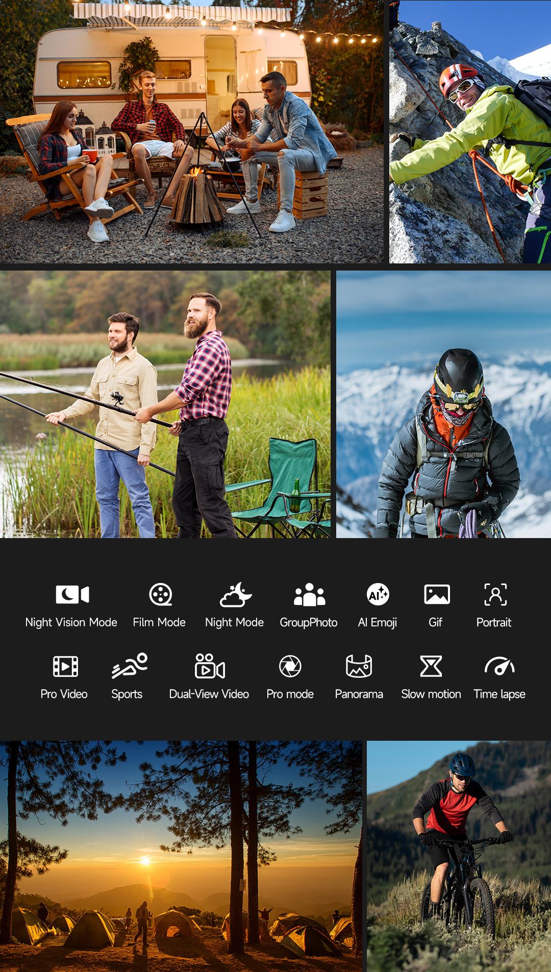 Ulefone Armor 34 Plus/Armor 34 pro Plus Unlock 5G Rugged Phone,Built-in DLP Projector,32GB+512GB,6.95'' FHD+ & 120Hz Screen,25500mAh(66W) Fast Charging,IP68/IP69K,IR Blaster,Android 15,Durable Phone for Outdoor/Construction Work Smartphone