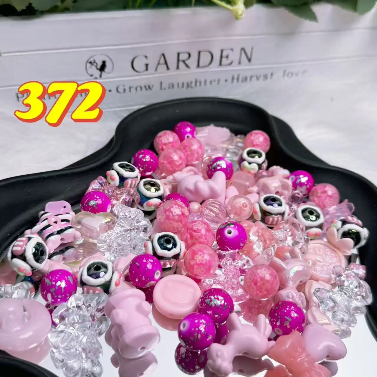 [Buy 2 Get 1]Rainbow-Daily New Arrivals |Acrylic Bead Mix for DIY Craft Beadable Pen Bracelets Phone Charms Necklaces Versatile Use