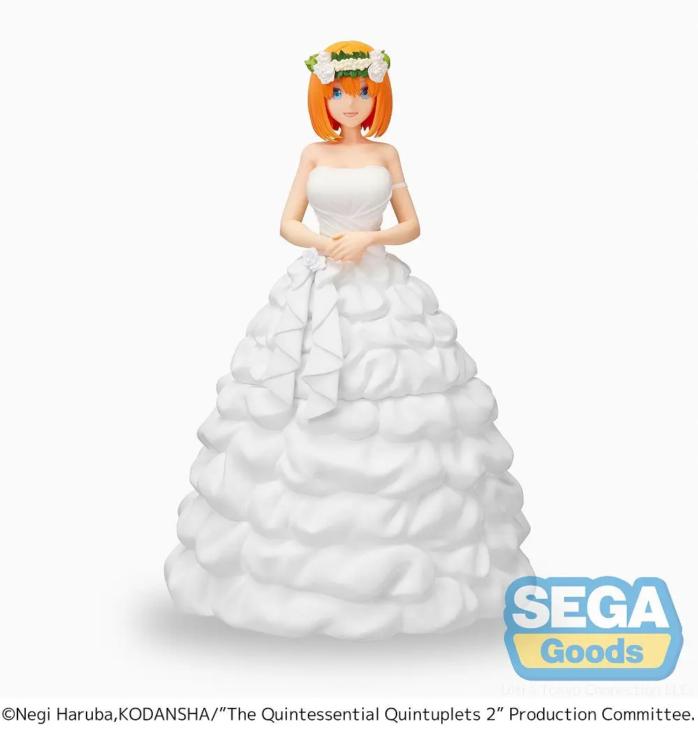 SEGA - 2 SPM Figure "Yotsuba Nakano" Bride Ver. - The Quintessential Quintuplets Prize Figure