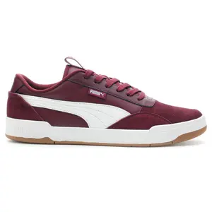 PUMA Mens C Skate Mix Lace Up Sneakers Shoes Casual - Red