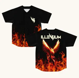 Fire Illenium baseball jersey #Baseballjersey