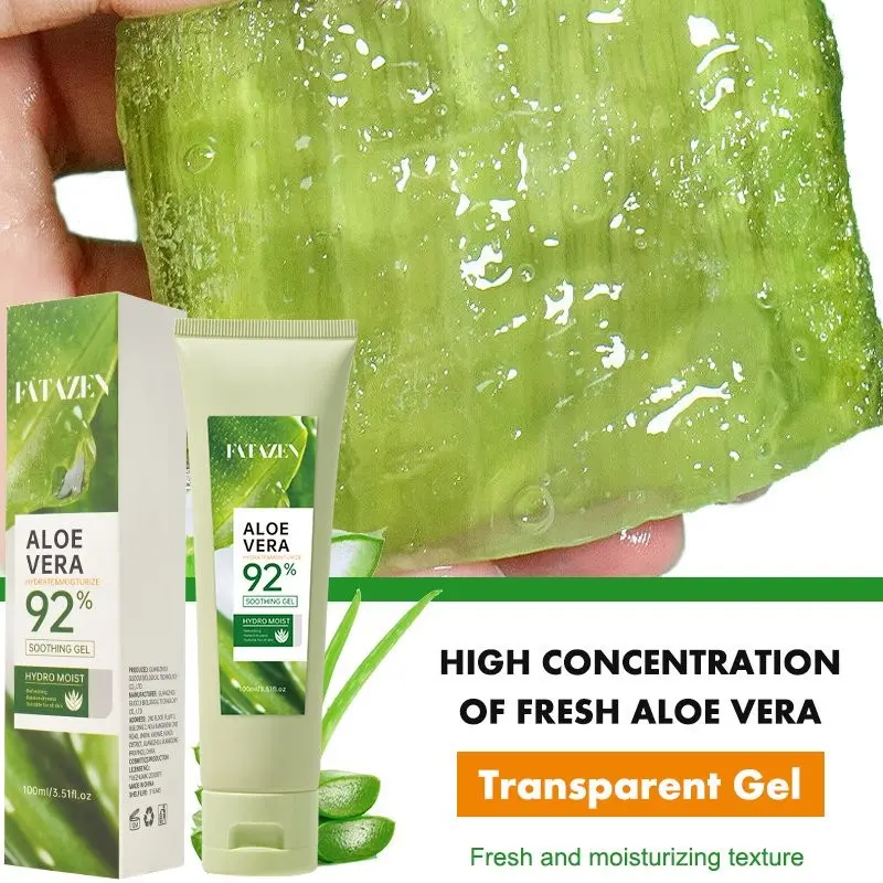 Fatazen 100ML Plant Extract Aloe Vera Gel, Crystal Soothe Repair, Long  Lasting Hydration, Moisturizing, Refreshing, Non-Sticky After Sun Care -  TikTok Shop