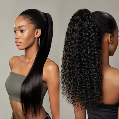 Low Ponytail Hairstyles Black Girls TikTok Shop