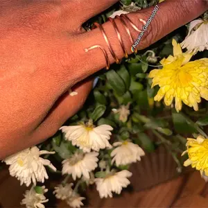 Handmade Copper Ring for Women - Size Medium